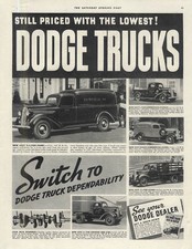 Still Priced With The Lowest Dodge Panel Pickup Stake Truck Ad 1937 Sep Still Priced With The Lowest Dodge Panel Pickup Stake Truck Ad 1937 Sep