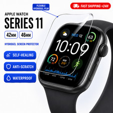 Apple Watch Series 11 Screen Protector Hydrogel 42mm 46mm 1 3 5 10 Pack HD Clear
