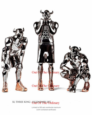 Fools Paradise XL THREE KING LEGENDARY Set Figure Limited Model Fashion Art Toys