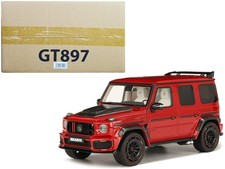 1/18 2022 Brabus 900 Rocket Edition Red with Carbon Hood – GT Spirit Diecast