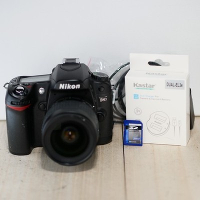 Nikon D80 10MP DSLR Camera Kit W Nikkor 28-80mm Lens *TESTED* SHUTTER 14,381