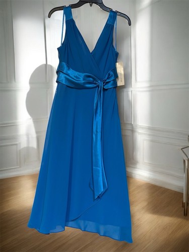 Evan Picone Dress ~Size 10~Laguna Blue~ Formal NWT Wedding Mother Of The Bride - Picture 1 of 6