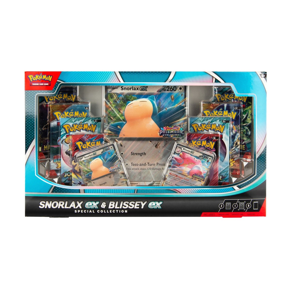 Pokemon TCG: Snorlax ex & Blissey ex Special Collection (2 Foil