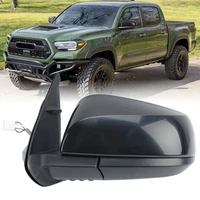 Left Black Side Mirror For Toyota Tacoma 2016-24 2025 W/Power Heated 5Pin Driver (For: More than one vehicle)