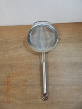 Rosle Stainless Steel Round Handle Kitchen Strainer, Fine Mesh 4 3/4" inch