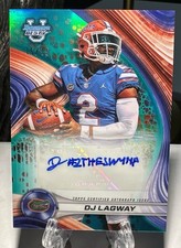 2024 Bowman U Best Teal Geometric DJ Lagway Auto 15/15 The Swamp! Inscription.