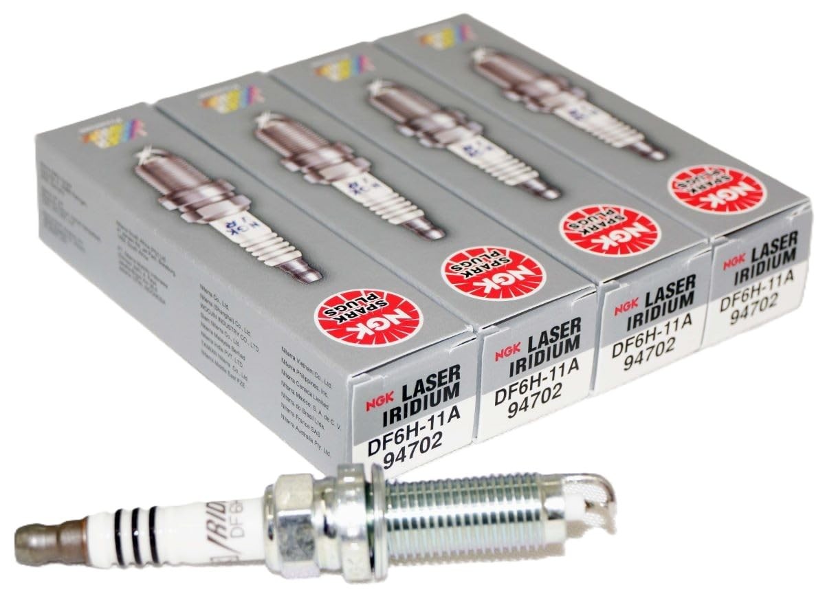 Spark Plugs Laser Iridium DF6H-11A 4 Pack NGK 94702
