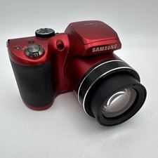 Samsung WB Series WB100 16.2MP 26x Optical Zoom Digital Camera Red with flash