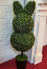 My Texas House 35  Topiary Easter Bunny Shrub Tree NEW