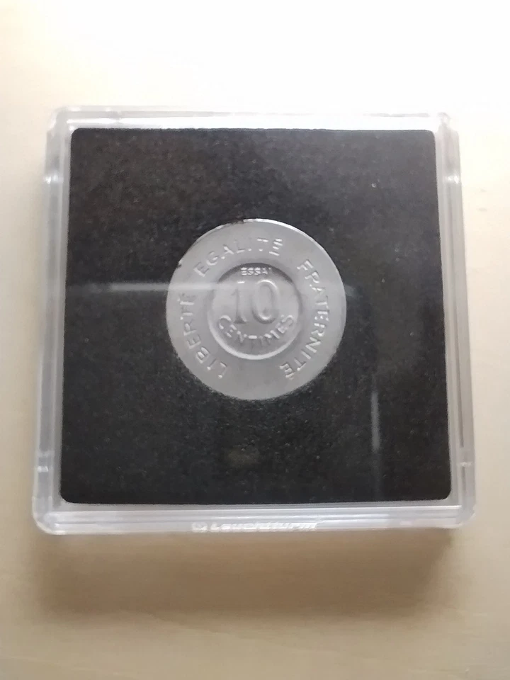 Belle Monnaie France François Rude essai 10 Centimes 1909 Aluminium - Photo 3/4
