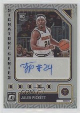 2023-24 Panini Donruss Optic Signature Series Jalen Pickett #SS-PKT Auto 1j5z