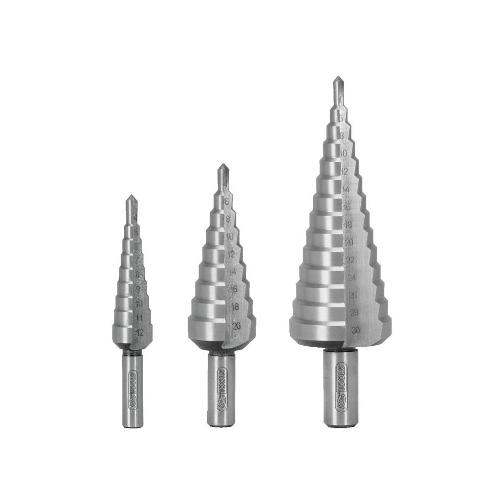 Foret étagé HSS KS TOOLS 330.2210, la haute précision - 2