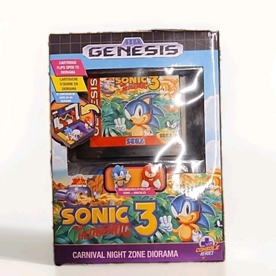 Sega Sonic 3 The Hedgehog Diorama Carnival Night Zone Sonic & Knuckles