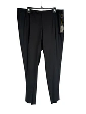Canali Mens Classic fit Siena Dress Pants Size 40 Charcoal Grey Solid