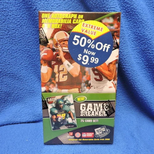 2008 Press Pass Football Sealed Set Box-Autograph/Memorabilia