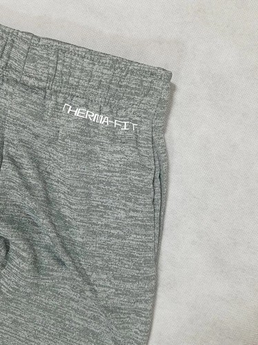NEW Nike Jogger Pant Boys Size 4 Therma-Fit Athletic Sweatpant Gray with Logo - Picture 5 of 6