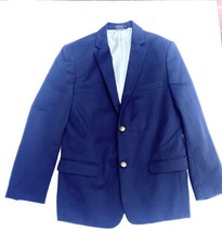 Boys Classic Tommy Hilfiger NAVY BLAZER Jacket Size 16