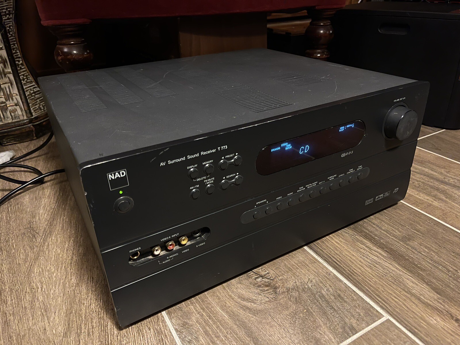 NAD T 773 AV Home Theater Stereo 7.1 Channel Surround Sound Dolby HiFi