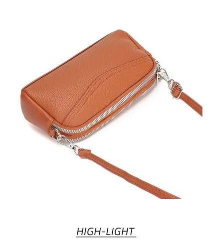 Cross body mobile phone belt pouch holster bag Clip Loop Leather Wallet Case - Zdjęcie 8 z 14