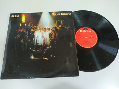 ABBA Super Trouper Portugal Edition 1980 - LP Vinyl 12'' VG/VG 2T