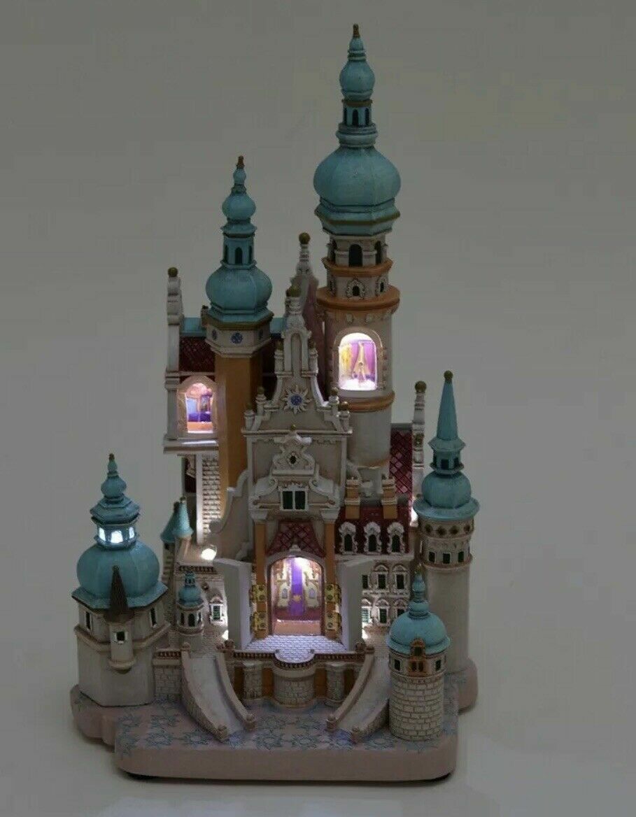 Rapunzel Castle Light-Up Figurine Disney Castle Collection Limited