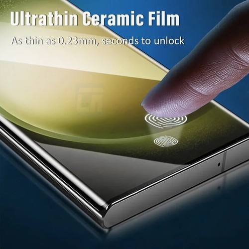 Ceramic Soft Film For Samsung Galaxy S25 S24 Ultra Nano Glass Screen Protector - Picture 3 of 14