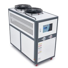 CREWORKS 5 Ton 7.5HP Industrial Air-Cooled Water Chiller with 13 gal. Water Tank