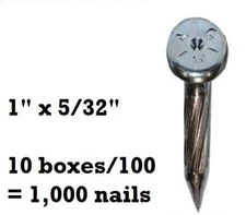 ChrisNik MagNails 241000 Magnetic Nails 1" x 5/32"- (10 Boxes of 100)=1000 Nails