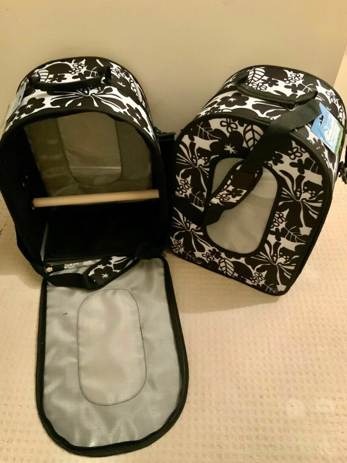 PREMIUM AFRICAN GEY PARROT TRAVEL CAGE, CANVAS CARRIER PARROT TRAVEL BAG