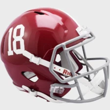Alabama Crimson Tide Full Size Speed Replica NCAA Helmet #18-NCAA.