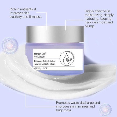 Tighten and Lift Neck Cream, Moisturize Tightening Lifting Sagging Skin, Help Re - Picture 4 of 7
