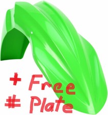 2314140403 Acerbis Front Fenders for Kawasaki  Green body   + FREE Number Plate