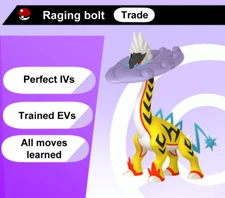 Raging Bolt Trade for Pokemon Scarlet/Violet