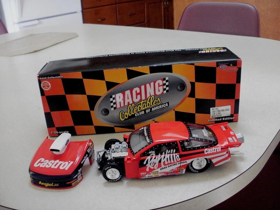 1/24 RCCA NHRA ROY HILL 1997 FORD PROBE PRO STOCK 1/2000 - Image 4 of 4