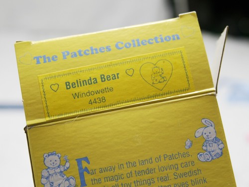 Nybro Handmade Swedish Glass Belinda Bear 4438 Windowette Patches Collection - Bild 8 von 8