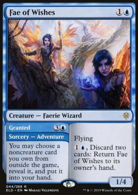 Magic the Gathering MTG Fae of Wishes (44) Throne of Eldraine   LP