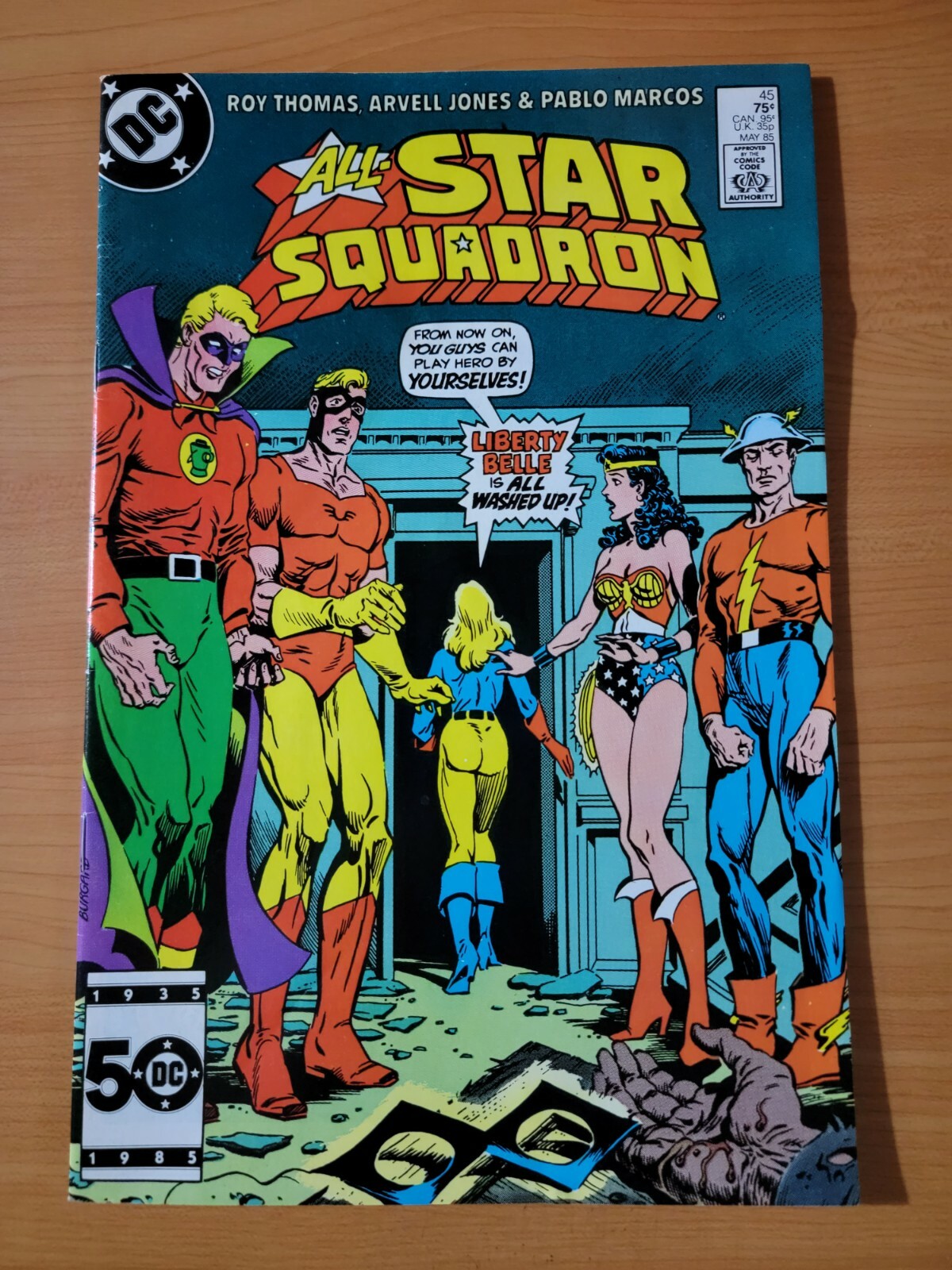 All-Star Squadron #45 Direct Market Edition ~ VF - NEAR MINT NM ~ 1985 ...