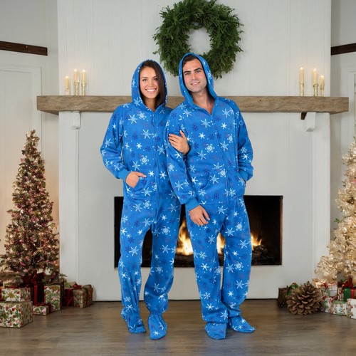 Its A Snow Day Adult Hoodie Fleece One Piece - Picture 6 of 6