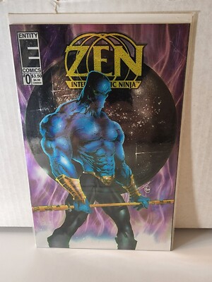 Zen Intergalactic Ninja #0 Jae Lee cover (1993 Entity Comics) LOTS OF PICS!