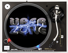 Uberzone - 7"-12" DJ slipmat slip mat LP turntable record player