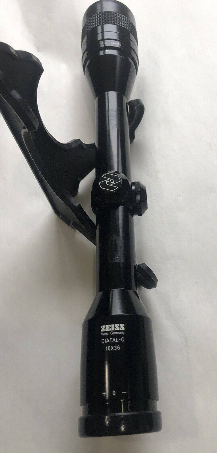 Zeiss Diatal-C 10x36 AO Rifle Scope,Gloss Black,1”,Duplex,West German,RARE,NICE.