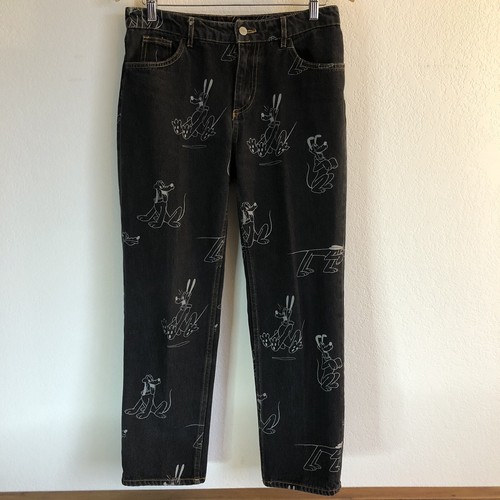 H\u0026M DIVIDED x Disney Black Skinny Jeans 