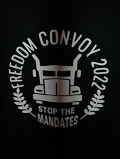 Freedom convoy 2022 Hoodie. Unisex.  Canada.  USA.  Small 