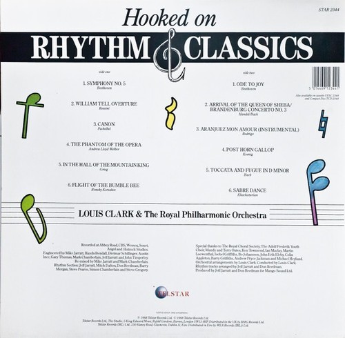 HOOKED ON RHYTHM & CLASSICS - Royal Philharmonic Orchestra/Louis Clark - Picture 2 of 2