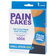 Pain Cakes Cold Pack - The Cold Pack That Sticks! Large Round