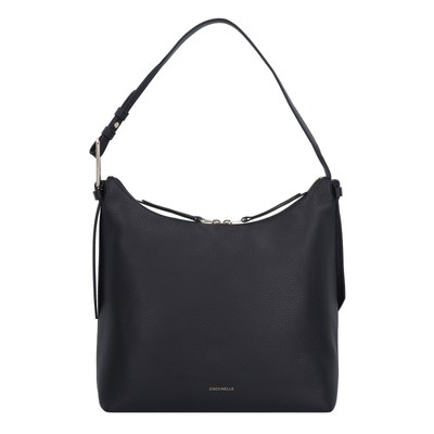 Coccinelle Malory Schultertasche Leder 30cm #COC-E1R1K130201 (noir)