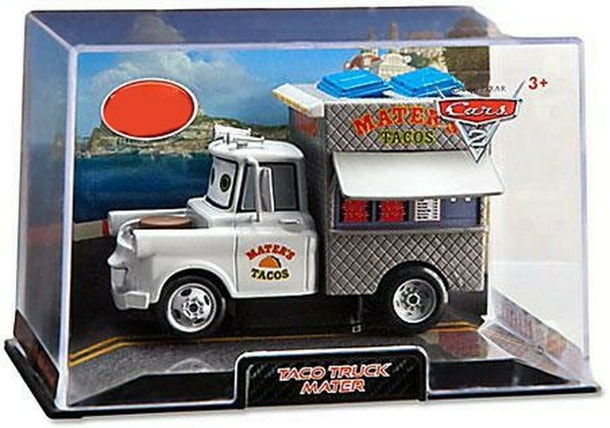 Disney Pixar Cars 2 Taco Truck Mater Diecast 1:43 - HTF COLLECTORS