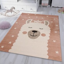Teppich Lama König Spiel Zimmer für Kinder Flauschig