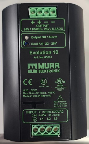 Alimentatore MURR 85001 Evolution 10-3X360-520/24