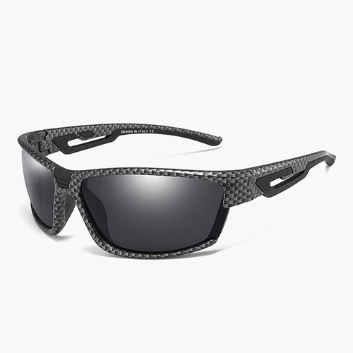 2023 New Grid Grey Frame Sports Sunglasses Polarized Outdoor Cycling Goggles